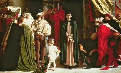 Dante in Exile, 1864 by Frederic Leighton